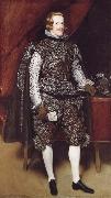 Diego Velazquez Philip IV of Spain in Brown and Silver France oil painting artist